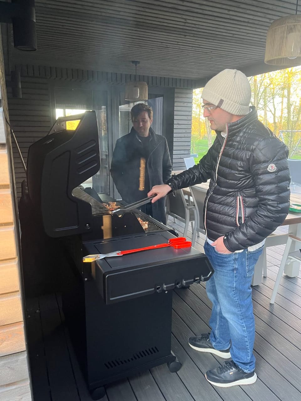 Grillen am Abend
